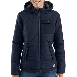 Carhartt Women’s Amoret Quilted Jacket in Navy Size XS